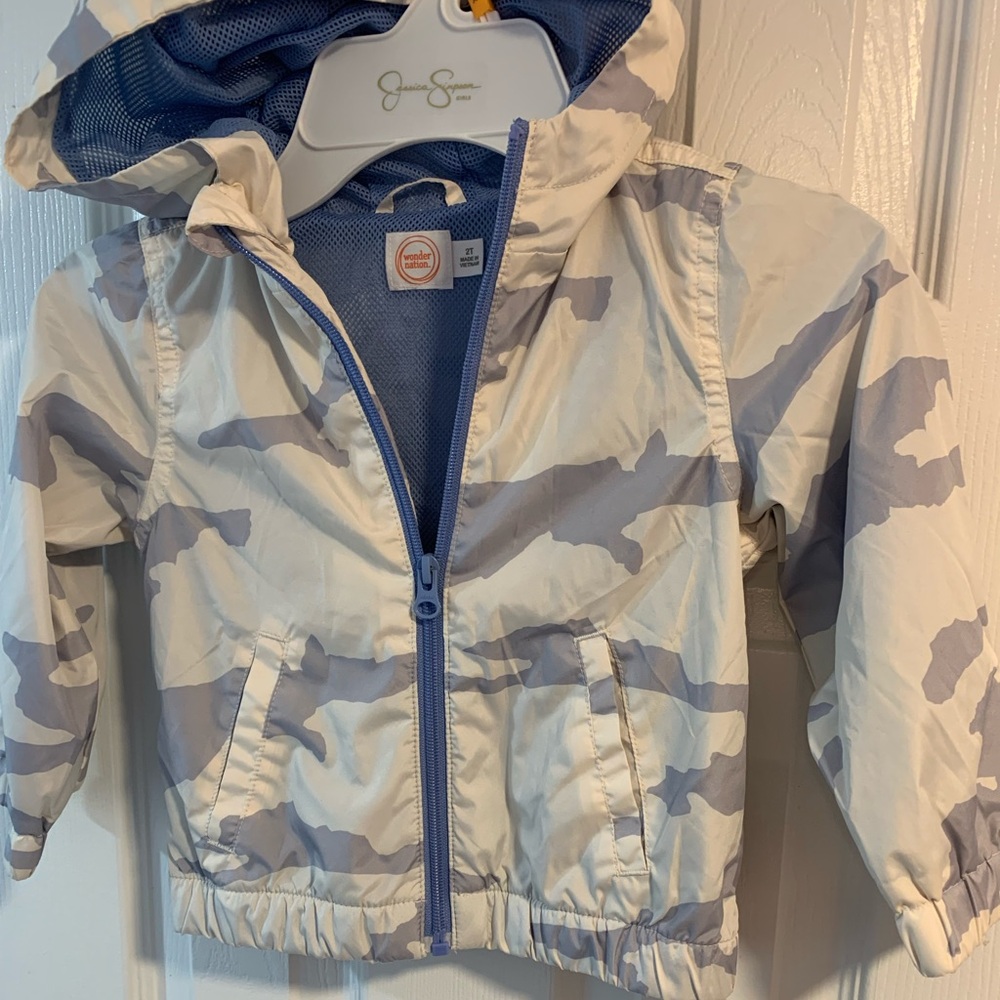 Wonder Nation Blue Mesh Jacket